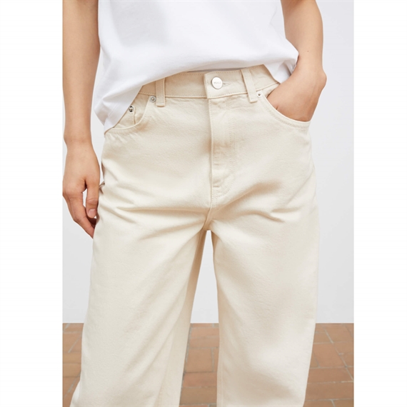 Skall Studio Willow Wide Jeans, Ecru